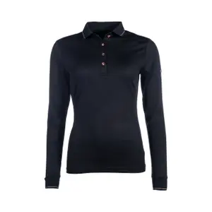 Riding polo long sleeves woman HKM Rosegold Glamour image-0
