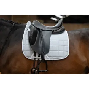 Dressage saddle pad for horses HKM Glitter Mesh image-2