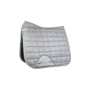 Dressage saddle pad for horses HKM Glitter Mesh image-0