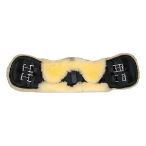Sheepskin girth for horse HKM image-0
