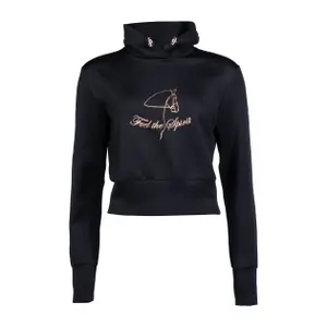 Women's hooded sweatshirt HKM Equestrian Rosegold Style image-0