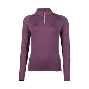 T-shirt equitazione a maniche lunghe da donna HKM Basil image-0