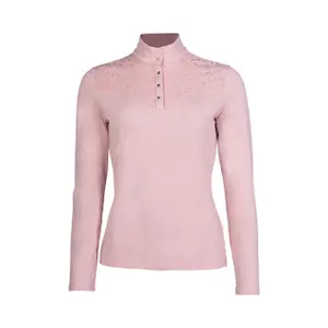 Riding polo long sleeves woman HKM Berry Lace image-0