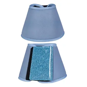 Open Softoprene Bell Boots for Horses HKM image-0