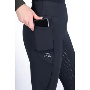 Women's full grip riding leggings HKM Alice image-3