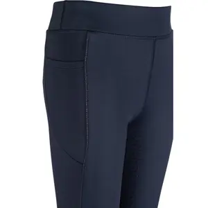 Girls' full grip riding leggings HKM Alice image-1