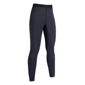 Girls' full grip riding leggings HKM Flow image-0