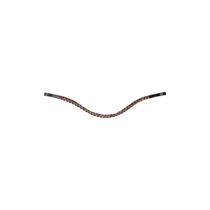 Frontaal voor paard HKM Rosegold Glamour Style image-0