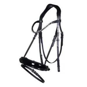Bitless bridle for horses HKM Fleur image-0