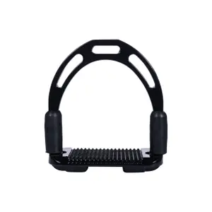 Classic Aluminium Horse Riding Stirrups HKM Ultra Safety