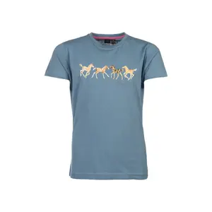 Girl's T-shirt HKM Pony Club image-0