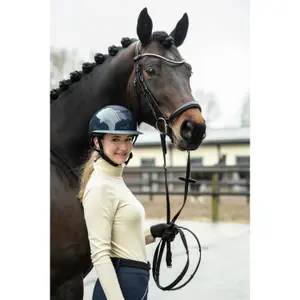 Riding helmet for women HKM Shiny Diamond image-1