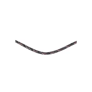 Frontal voor paard met veiligheidsdrukknop HKM Rosegold Glamour Style image-1