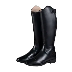 Bottes d'équitation en cuir enfant HKM Oxford Long/Extra slim image-1