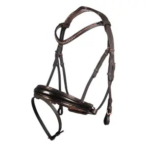 Anatomical riding bridle HKM Sofia