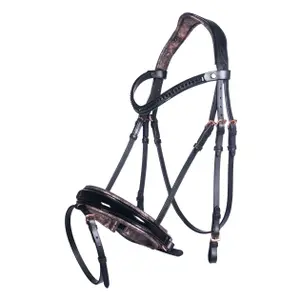 Anatomical riding bridle HKM Sofia image-0
