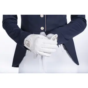Leren rijhandschoenen HKM Competition image-2