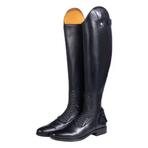 Damskie skórzane buty do jazdy konnej HKM Killarney Long Length/Slim Fit image-2