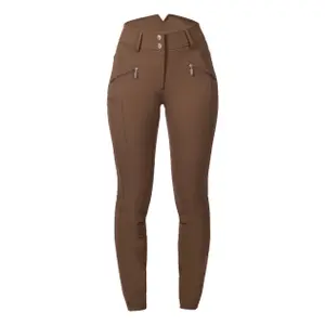 Full grip riding Trousers for girls HKM Lia High Waist