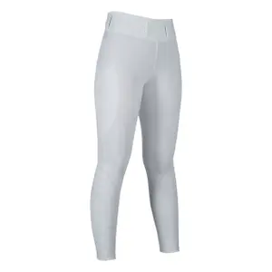 Girls' full grip riding leggings HKM Jil High Waist image-0