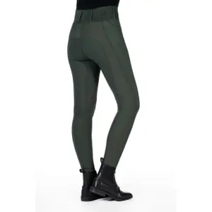 Women's full grip riding leggings HKM Jil High Waist image-3