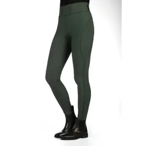 Women's mid grip riding leggings HKM Jil High Waist image-2
