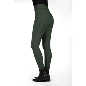 Women's mid grip riding leggings HKM Jil High Waist image-3