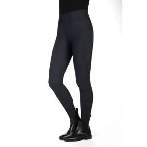 Women's mid grip riding leggings HKM Jil High Waist image-3