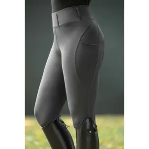 Women's mid grip riding leggings HKM Jil High Waist image-2