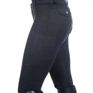 Pantalón de equitación Full Grip infantil HKM Ruby image-3