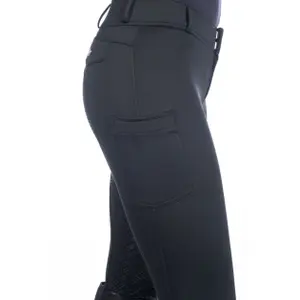 Pantalón de equitación Full Grip infantil HKM Ruby image-4