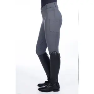 Pantalón de equitación Full Grip infantil HKM Ruby image-2