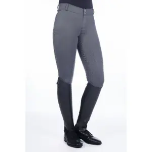 Pantalón de equitación Full Grip infantil HKM Ruby image-3
