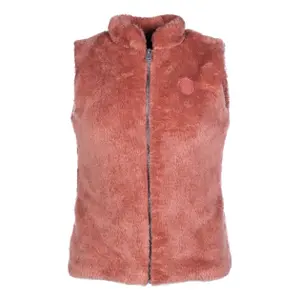 Girls' Sleeveless Riding Jacket HKM Ruby image-0