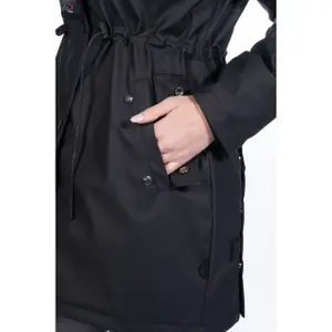 Women's waterproof hooded riding jacket HKM Dallas image-1