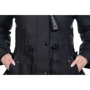 Women's waterproof hooded riding jacket HKM Dallas image-2