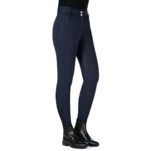 Women's Mid Grip Silicone Riding Trousers HKM Ari image-1