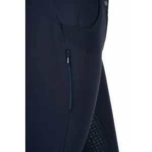 Women's Mid Grip Silicone Riding Trousers HKM Ari image-4
