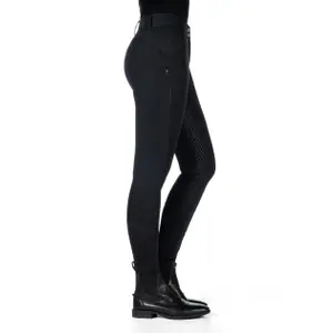 Pantalone equitazione con grip medio donna HKM Ari image-2