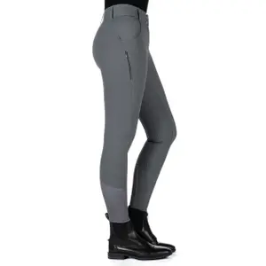Riding Trousers mid grip girl HKM Ari image-1