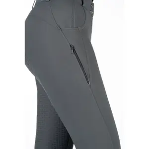 Riding Trousers mid grip girl HKM Ari image-4