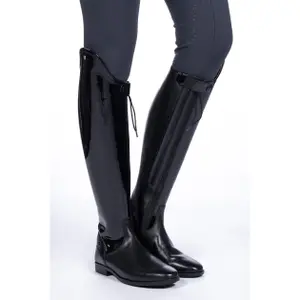 Damskie skórzane buty do jazdy konnej HKM Lynette Long/Regular