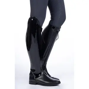 Damskie skórzane buty do jazdy konnej HKM Lynette Long/Regular image-1