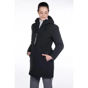 Women's waterproof hooded riding jacket HKM Hillary image-1