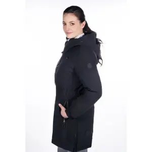Women's waterproof hooded riding jacket HKM Hillary image-3