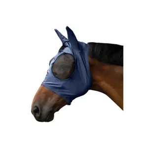 Elastic horse fly mask HKM image-0