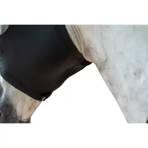Elastic horse fly mask HKM image-2