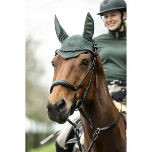 Short bonnet for horses HKM Daphne image-2