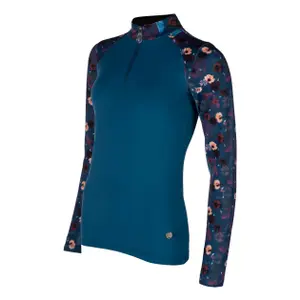 Reittrikot langarm Damen HKM Essentials Flower image-2