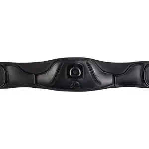 Leather horse girth HKM Premium image-2
